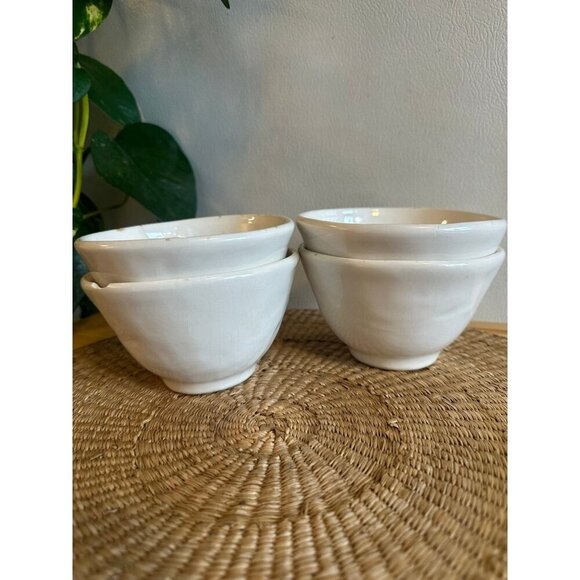 Made in Italy 4 piece ceramic bowls - Picture 1 of 12